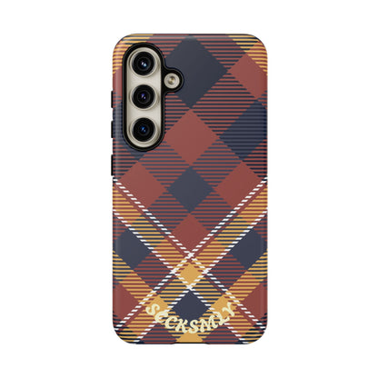 Harvest Tartan Phone Case for Samsung