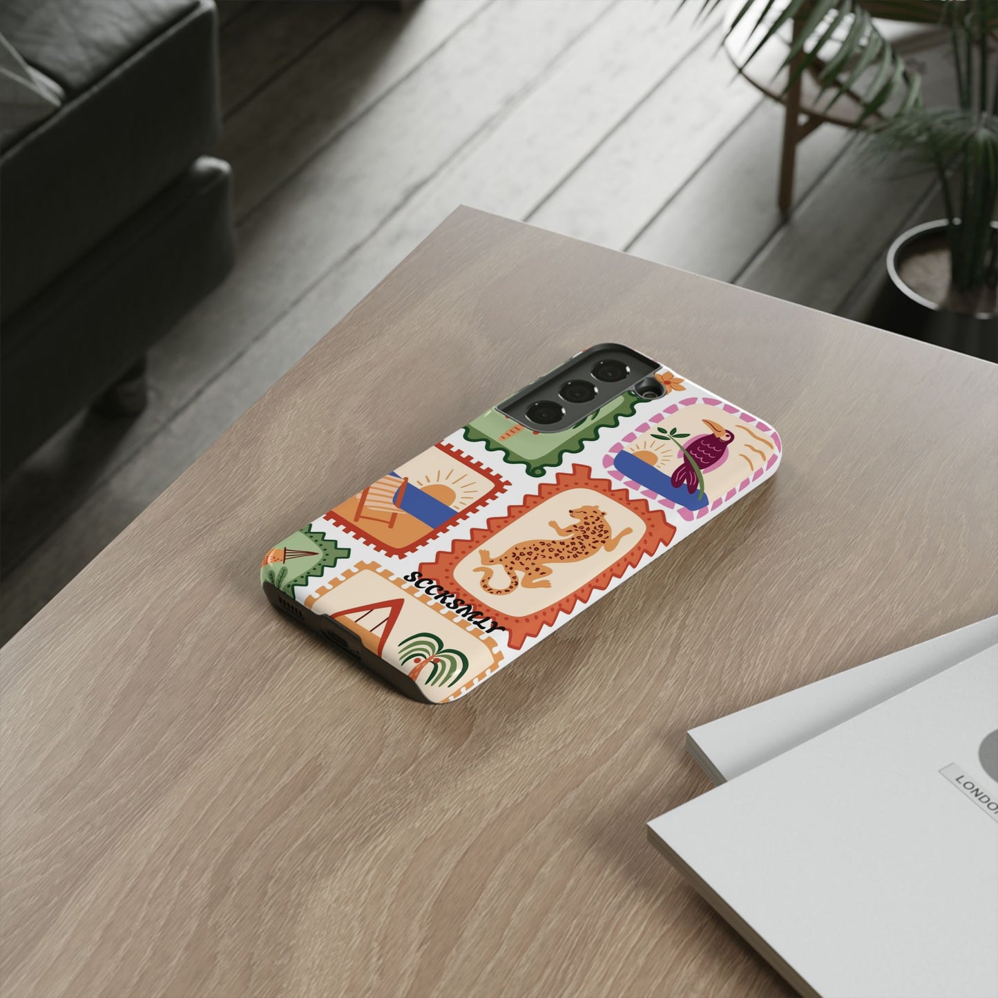 Tropical Print Phone Case for Samsung