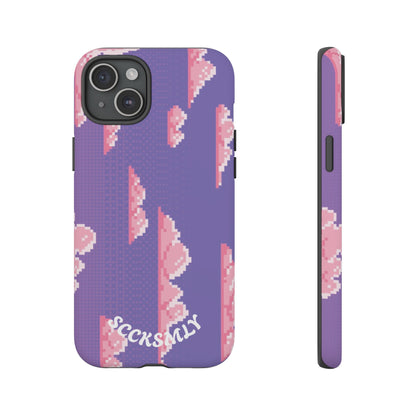 Purple Cotton Candy Sky Tough Phone Case for Apple