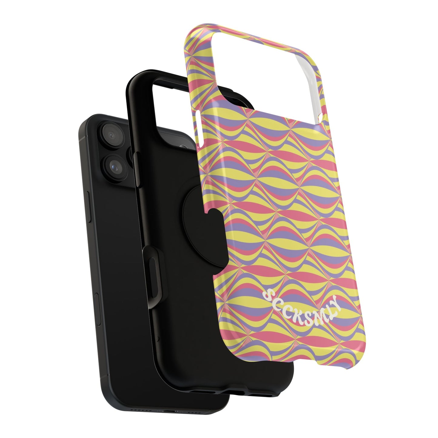 Electric Orbit Tough Phone Case for Apple