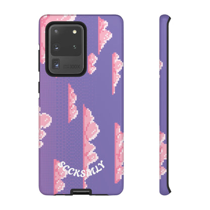 Purple Cotton Candy Sky Tough Phone Case for Samsung