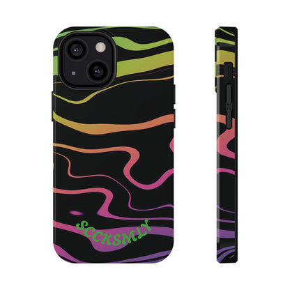 Dark Rainbow Phone Case for Apple