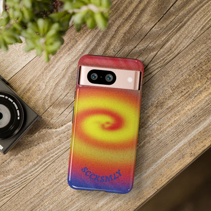 Toxic Spiral Tough Phone Case for Google Pixel