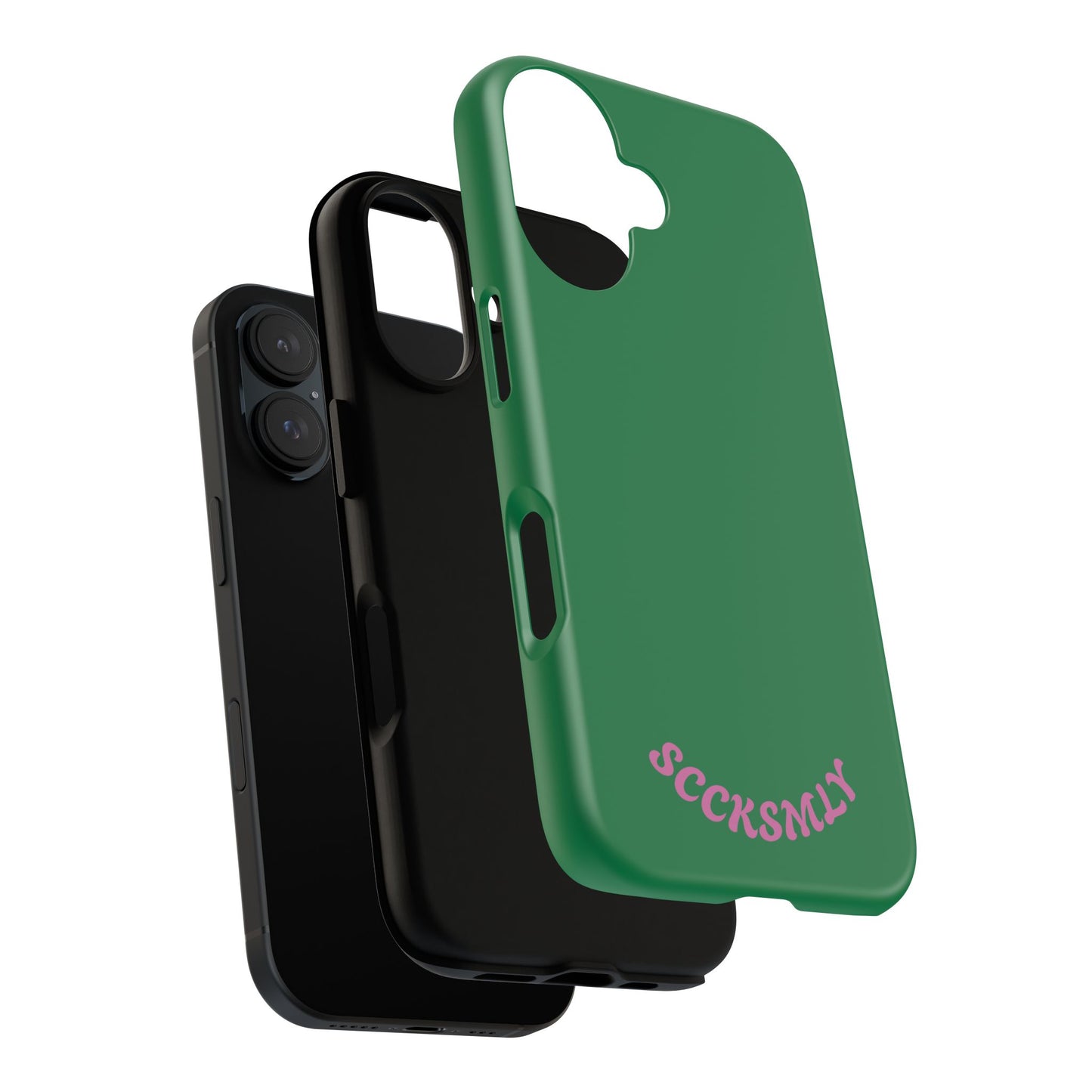 SOLID Garden Pink Tough Case for Apple