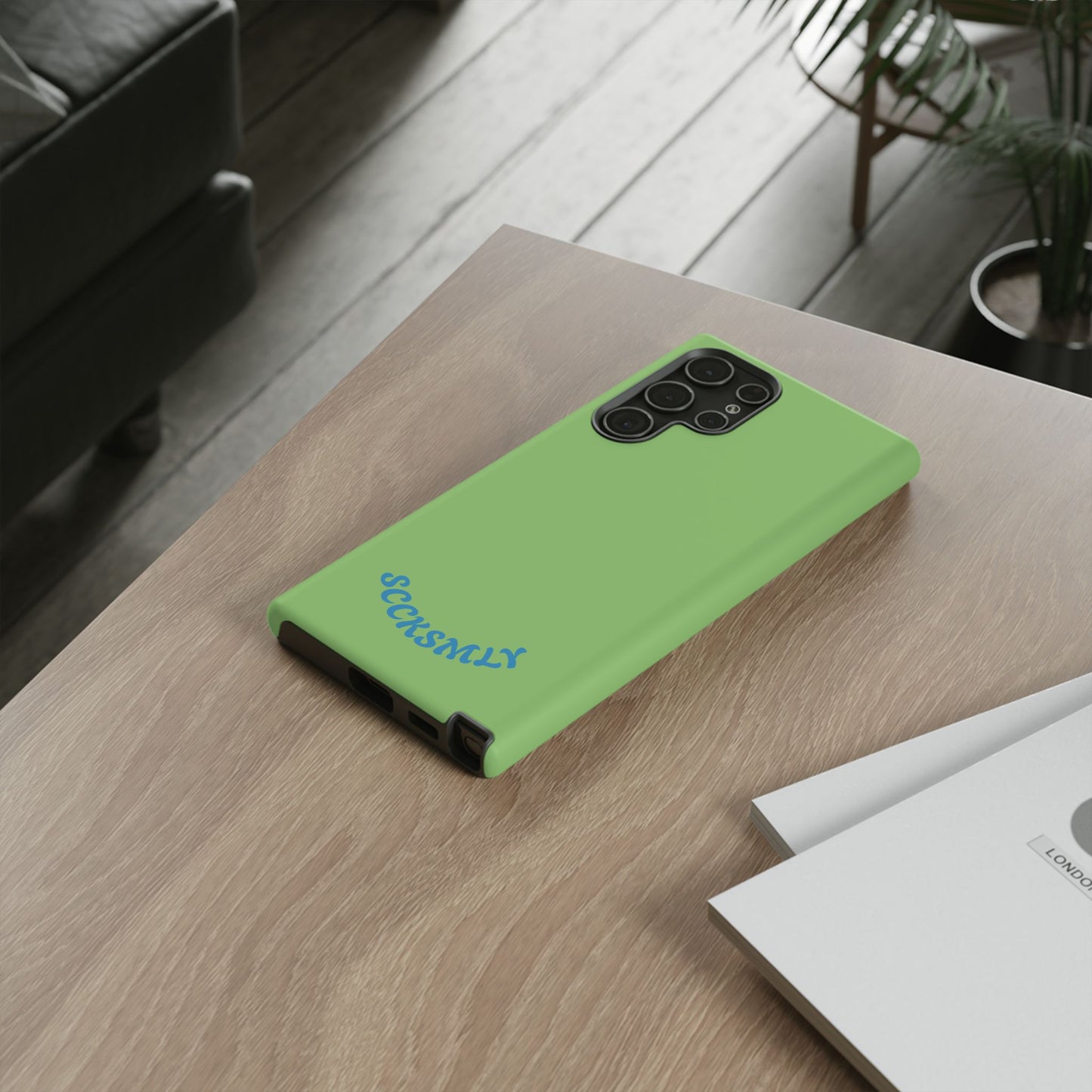 SOLID Sour Lime Tough Case for Samsung