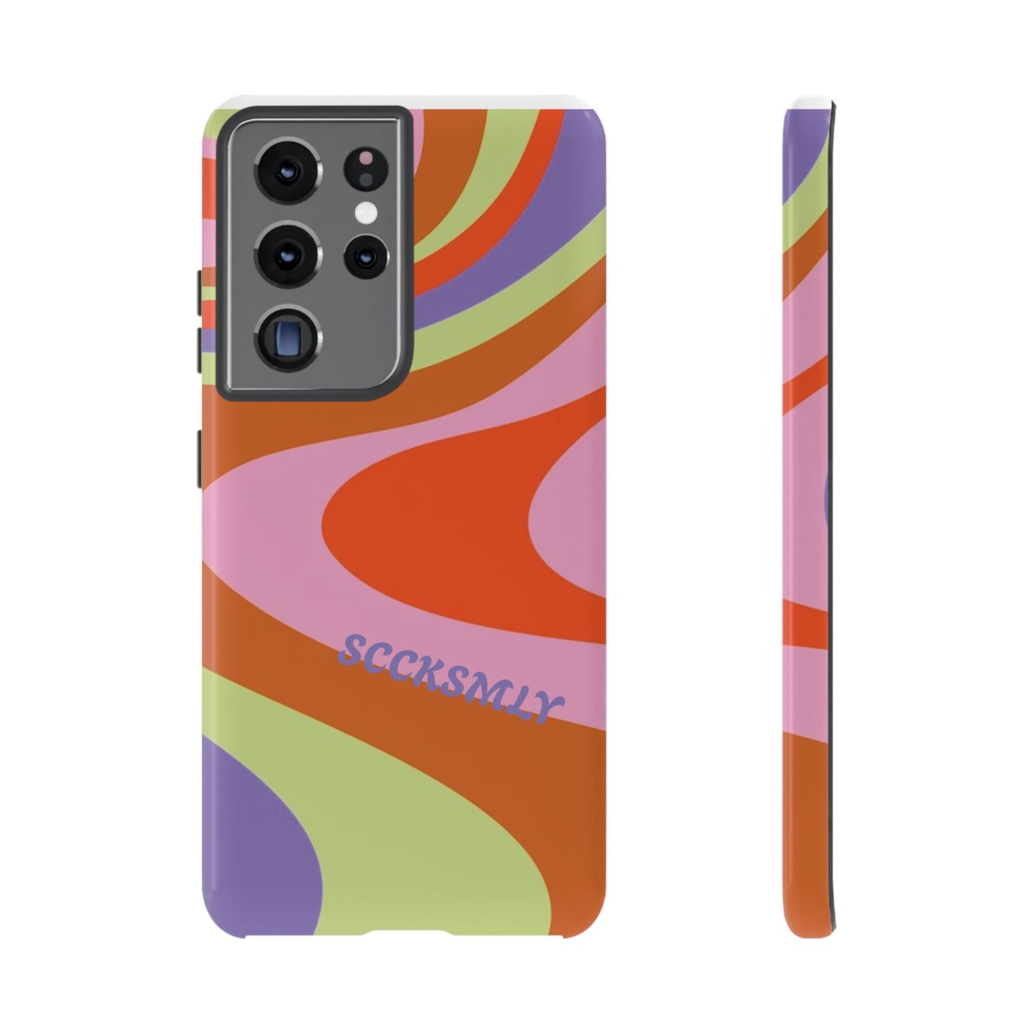 Curvy Swirl Phone Case for Samsung