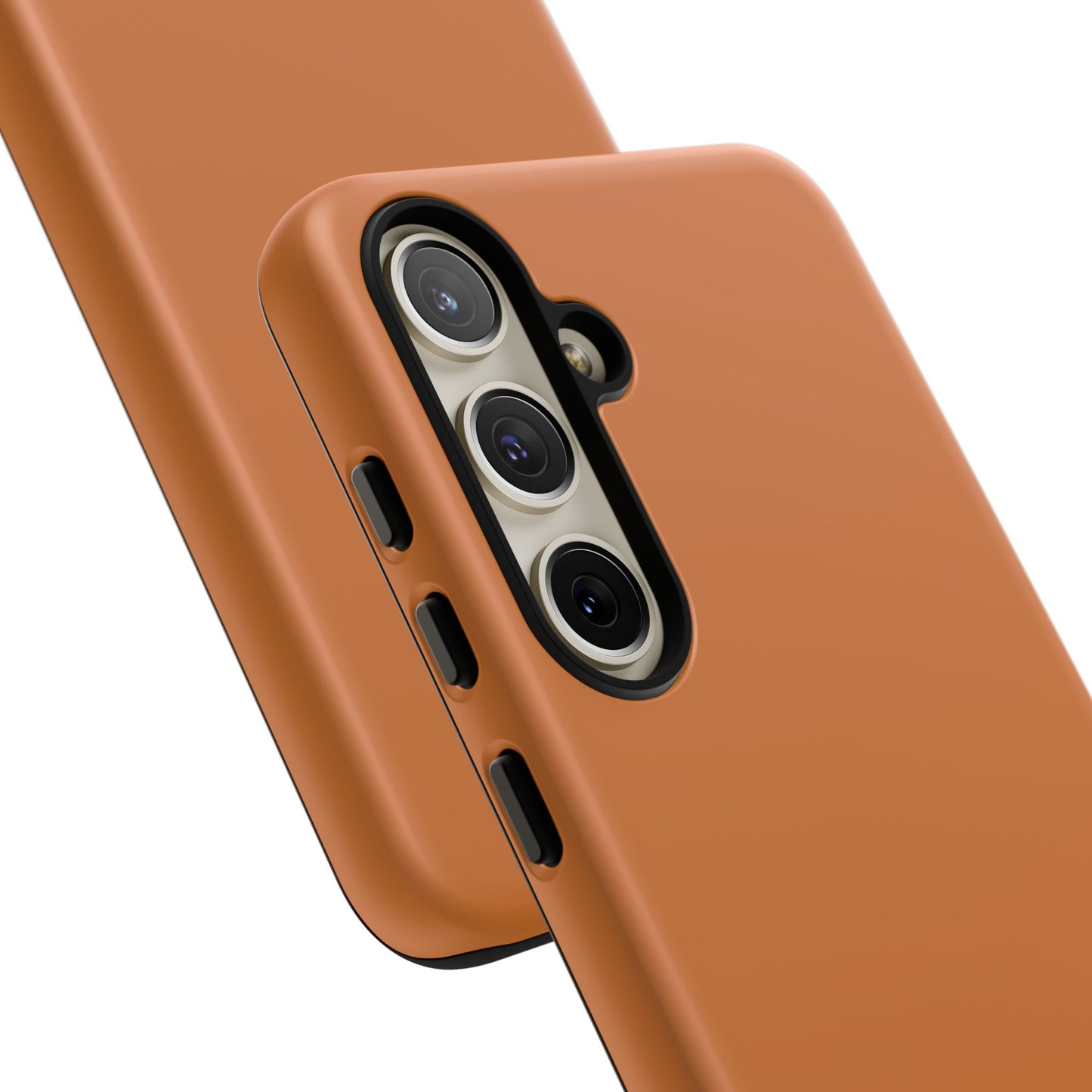 SOLID Terracotta Coal Tough Case for Samsung