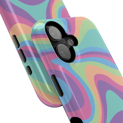 Pastel Swirl Phone Case for Apple