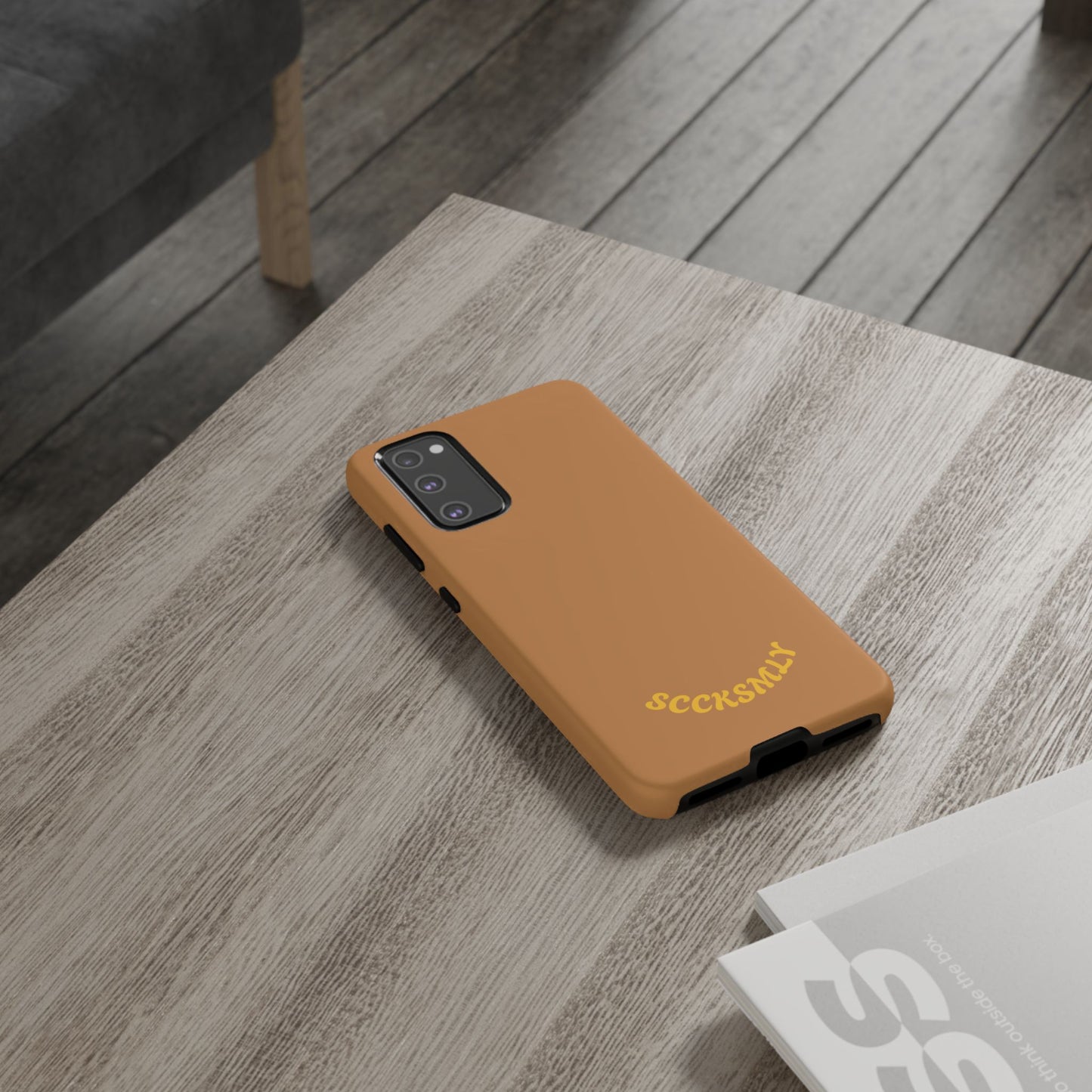 SOLID Spice Caramel Tough Case for Samsung
