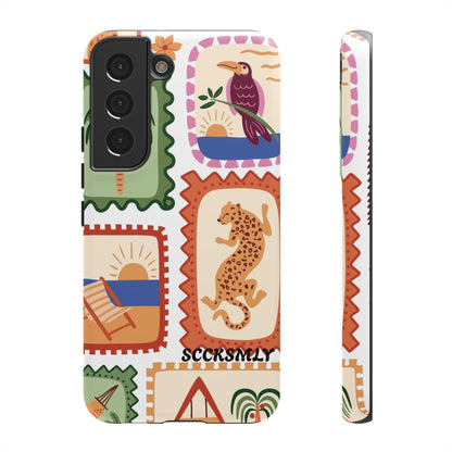 Tropical Print Phone Case for Samsung