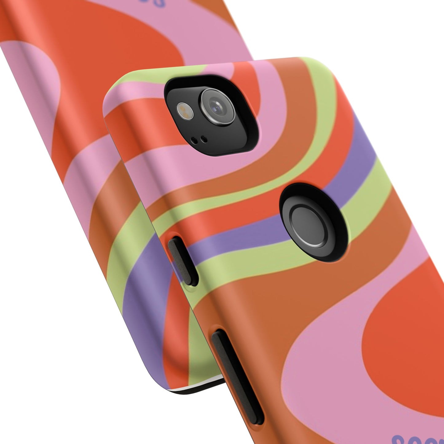 Curvy Swirl Phone Case for Google Pixel