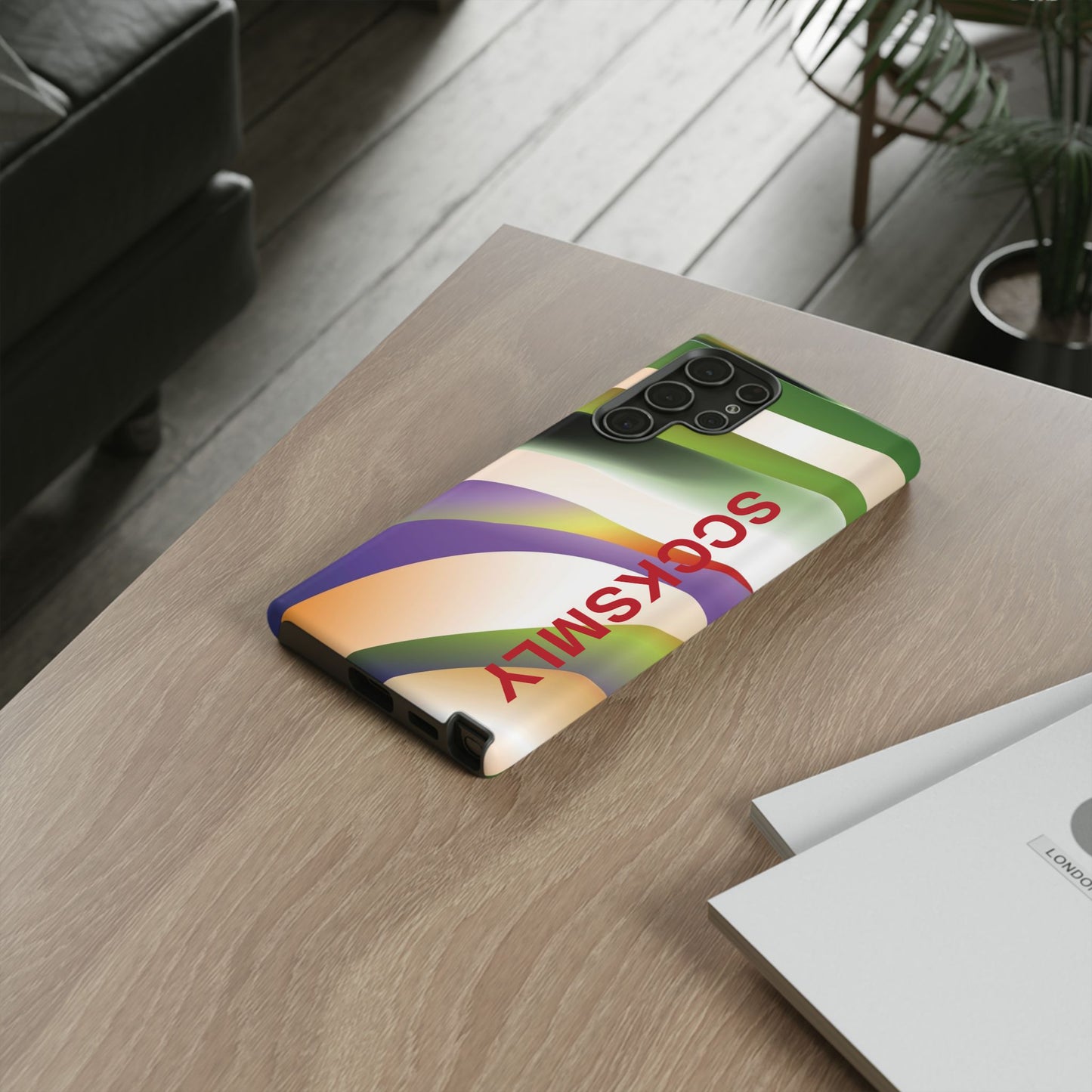 Green Waves Phone Case for Samsung
