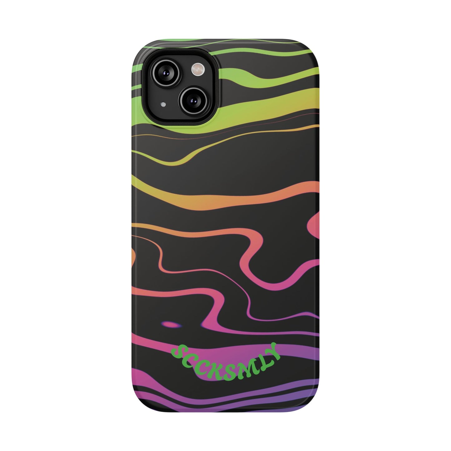 Dark Rainbow Phone Case for Apple