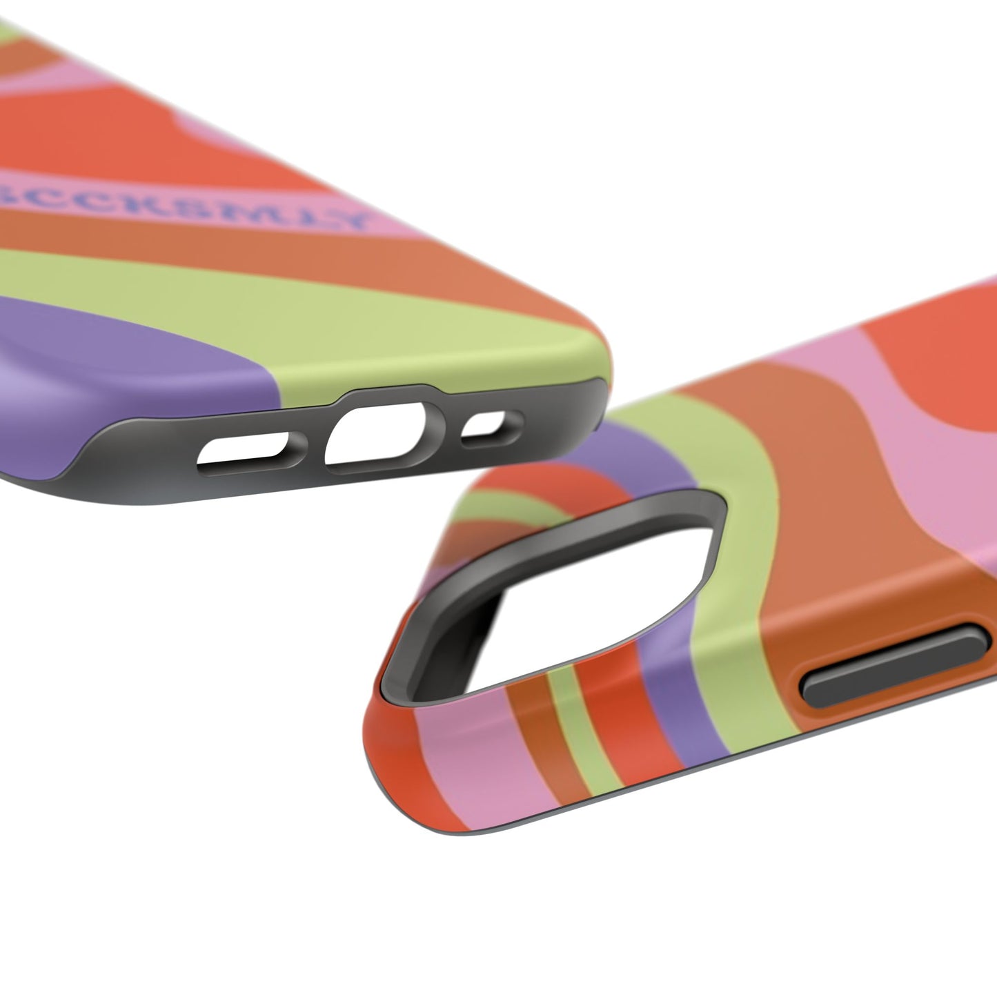 Curvy Swirl Phone Case for "IOS or Apple"
