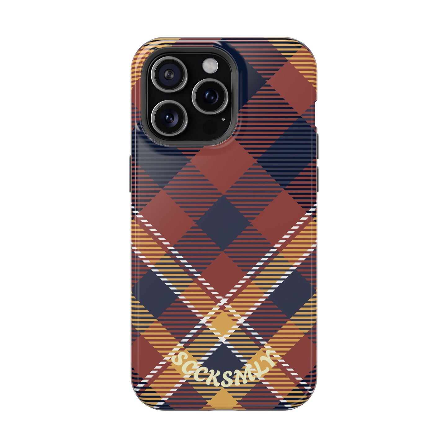 Harvest Tartan Phone Case for Apple