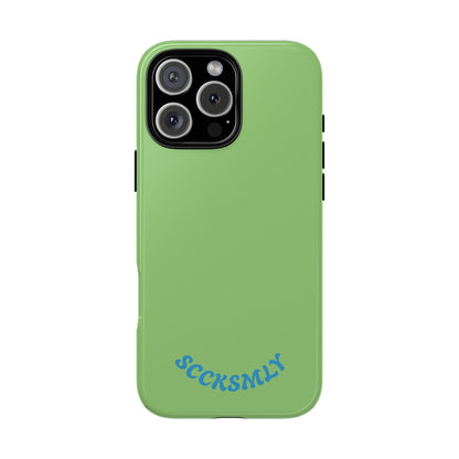 SOLID Sour Lime Tough Case for Apple