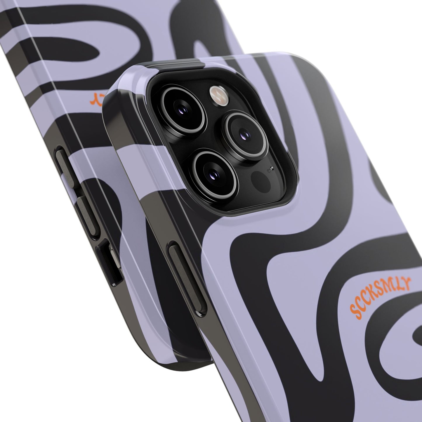 Purple Swirl Phone Case for "IOS or Apple"