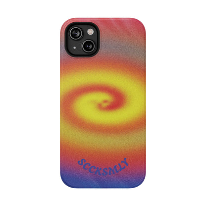 Toxic Spiral Tough Phone Case for Apple