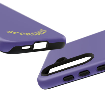 SOLID Dreamy Dusk Purple Tough Case for Samsung