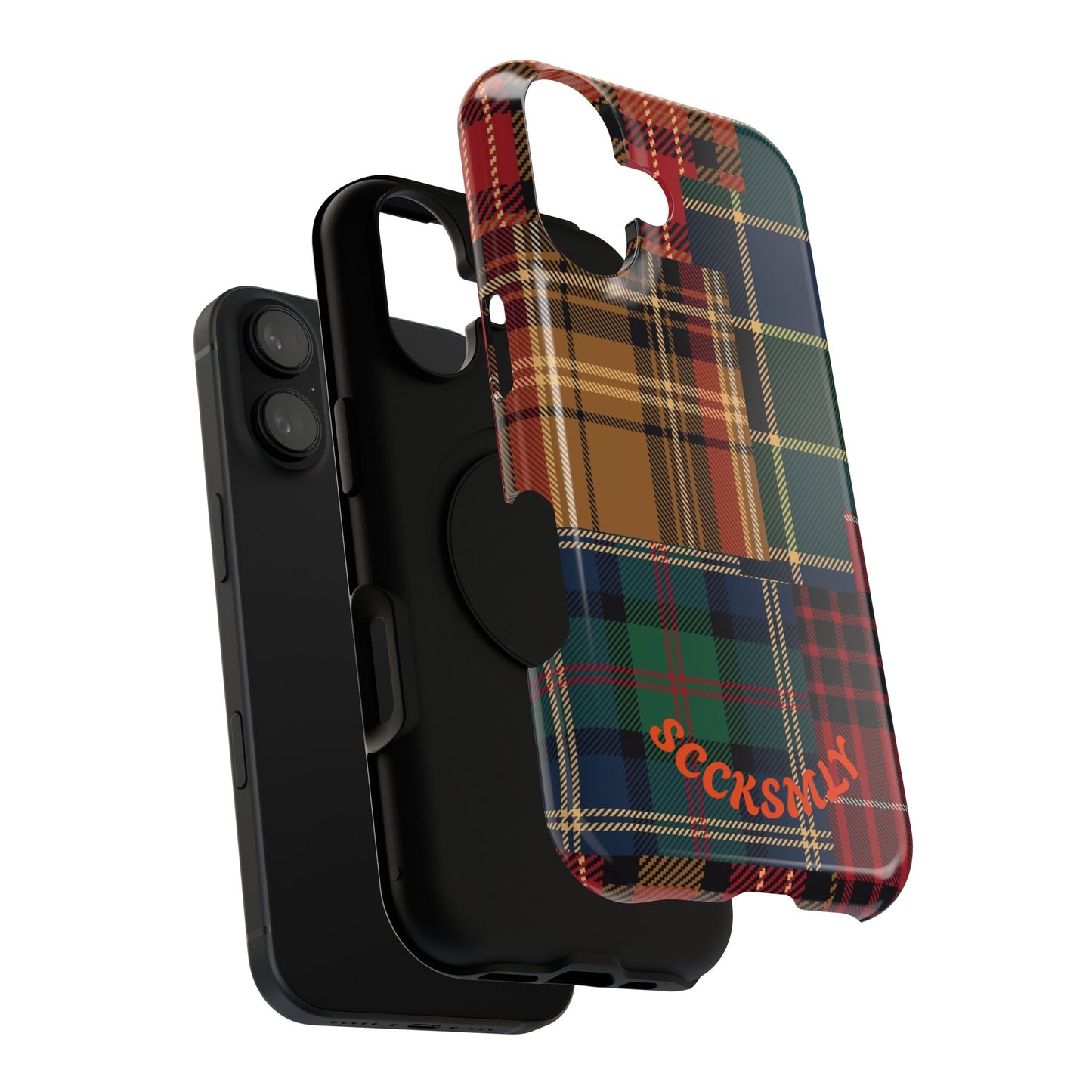 Heritage Hues Patchwork Tough Phone Case for Apple