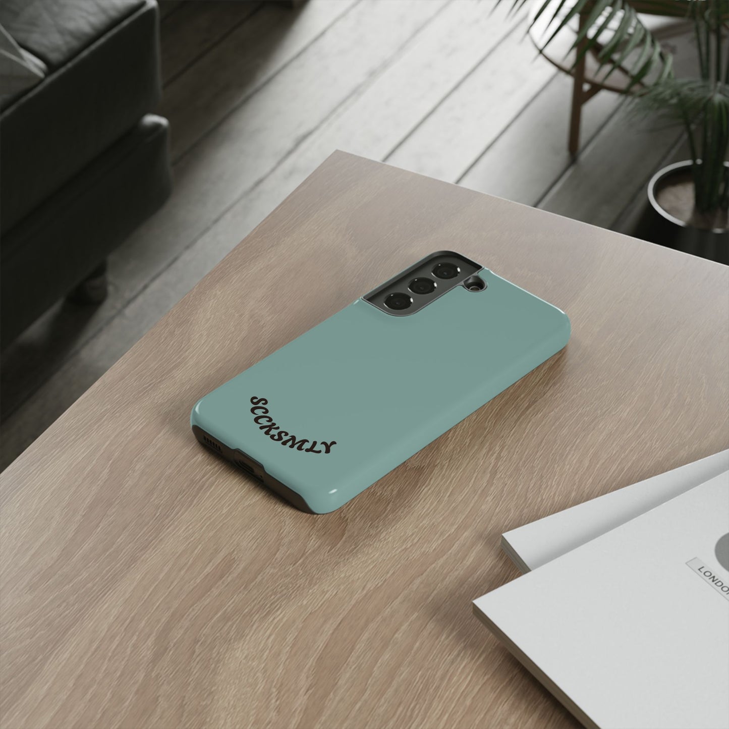 SOLID Fudge Mint Crunch Tough Phone Case for Samsung