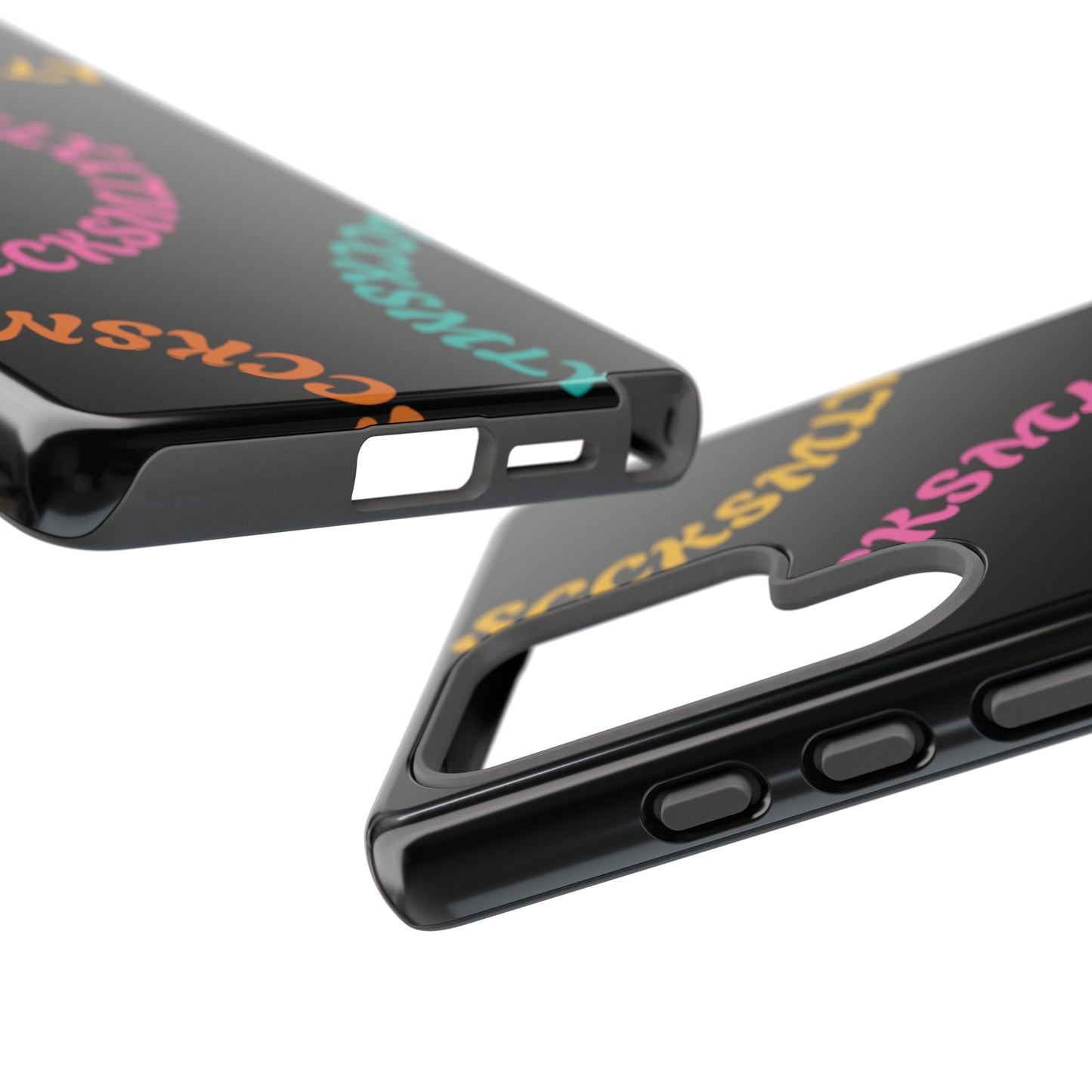 Y2K Wavy Script Tough Case for Samsung