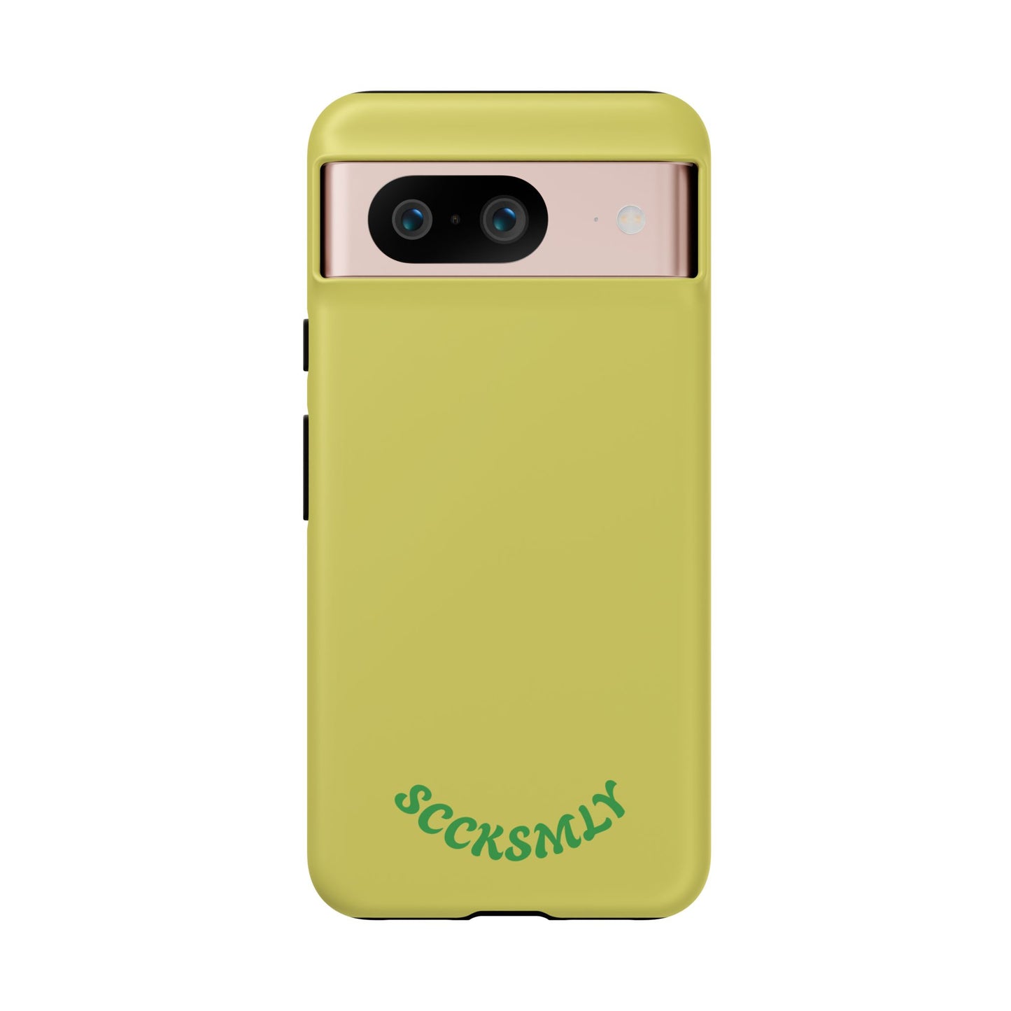 SOLID Lemon Pop Tough Case for Google Pixel