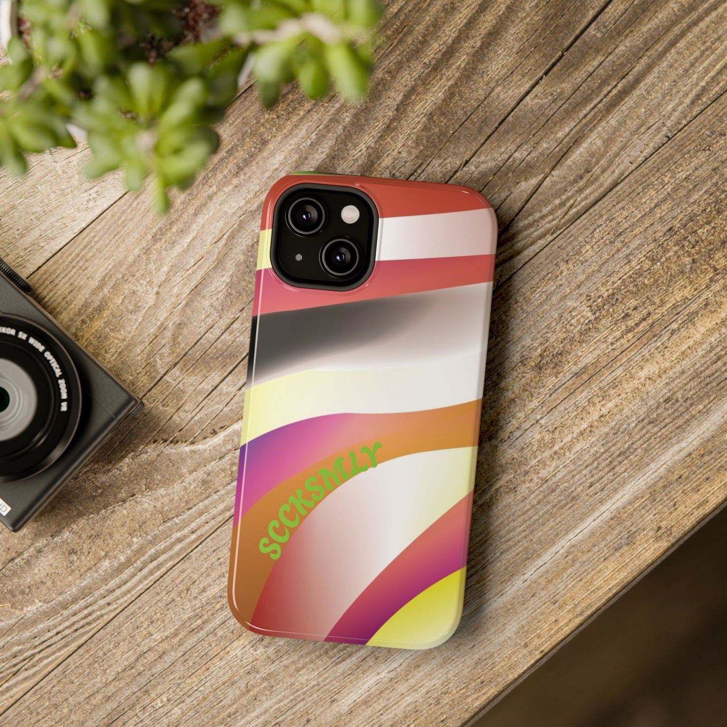 Neutral Waves Phone Case for Apple