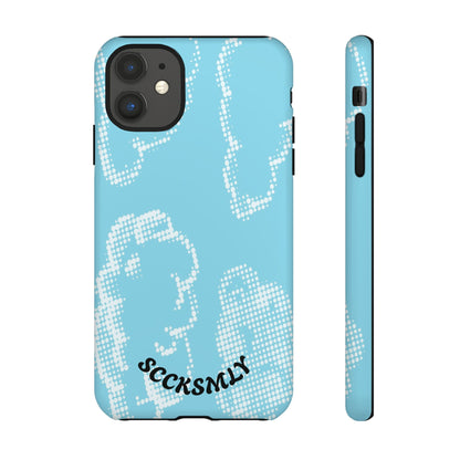 Comic Dot Sky Tough Phone Case for Apple