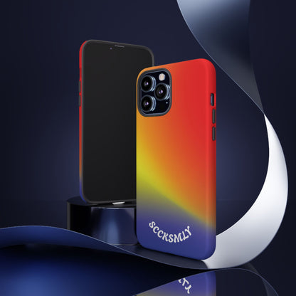 Volcanic Rain Tough Phone Case for Apple