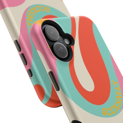 Psychodelic Acid Swirl Phone Case for Apple