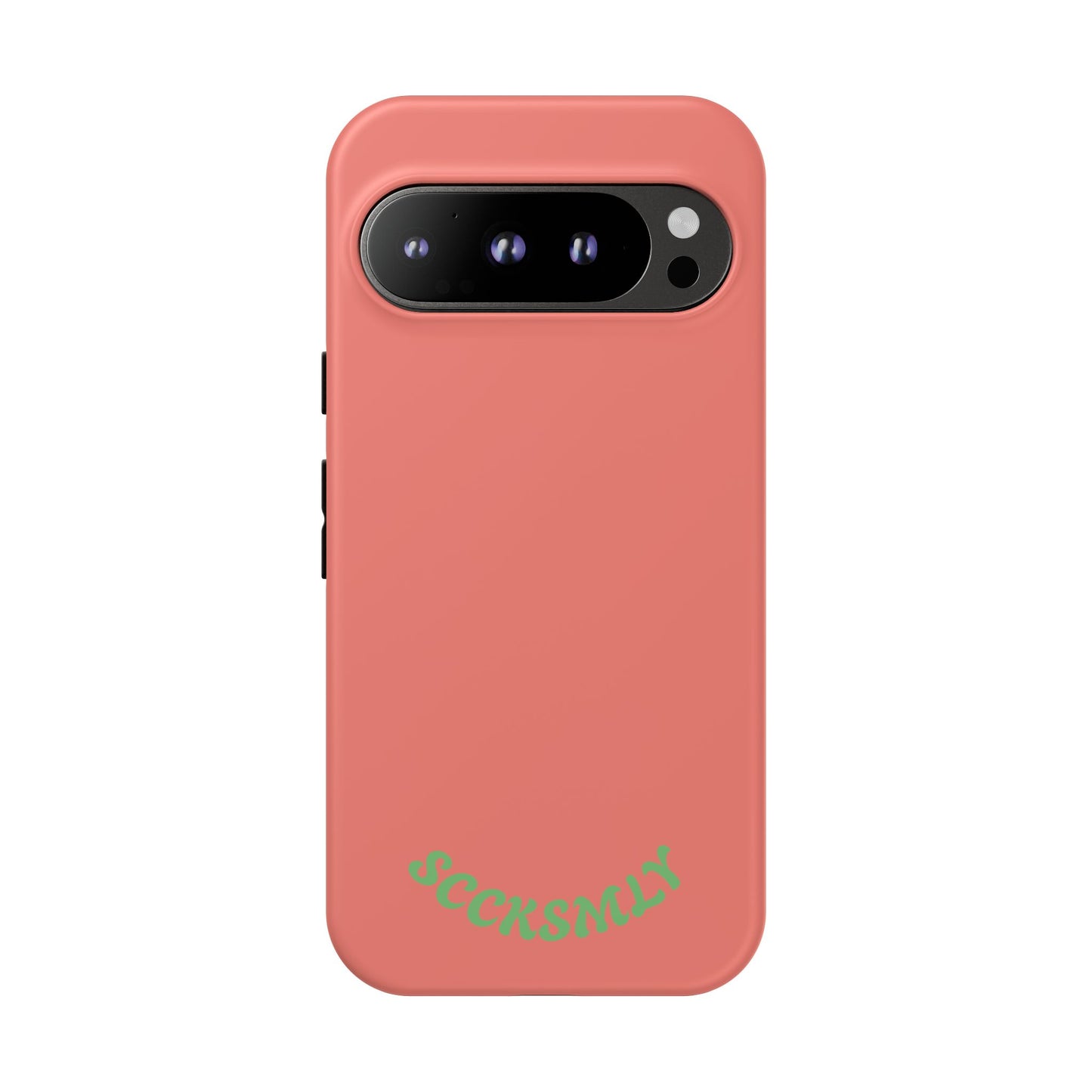 SOLID Guava Melon Wave Tough Phone Case for Google Pixel