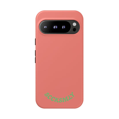 SOLID Guava Melon Wave Tough Phone Case for Google Pixel