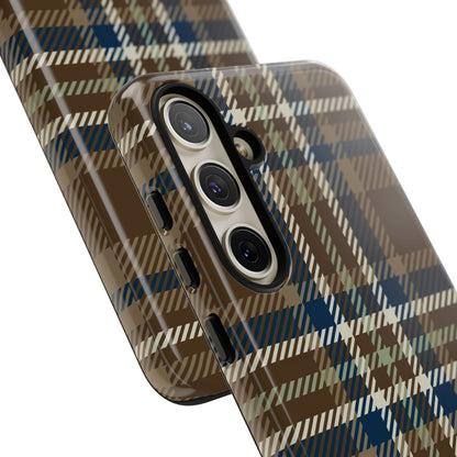 Earth and Sky Plaid Phone Case for Samsung