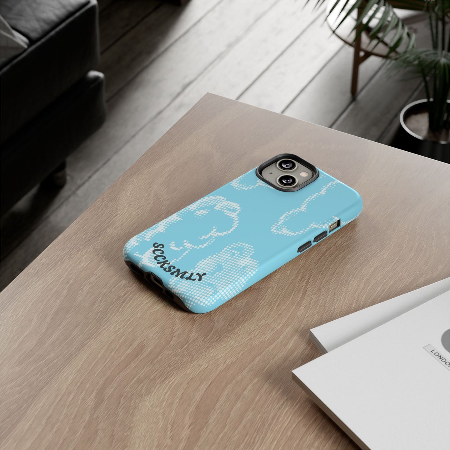 Comic Dot Sky Tough Phone Case for Apple