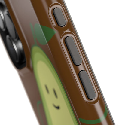 Playful Vegan Avocado Tough Phone Case Apple