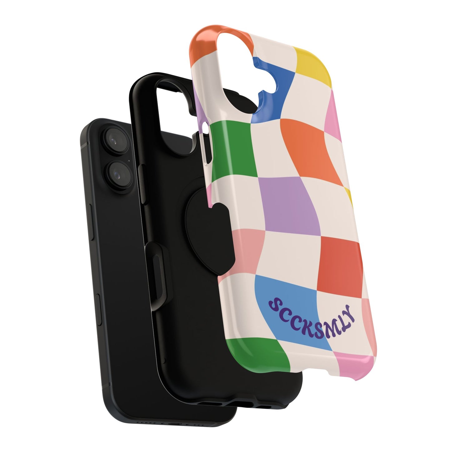 Checker Flicker Phone Case Apple