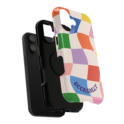 Checker Flicker Phone Case Apple