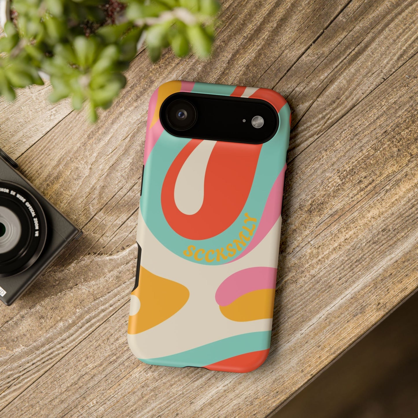 Psychodelic Acid Swirl Phone Case for Apple