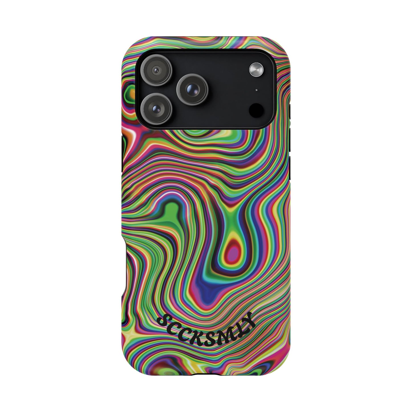 Acid Swirl Phone Case for Apple