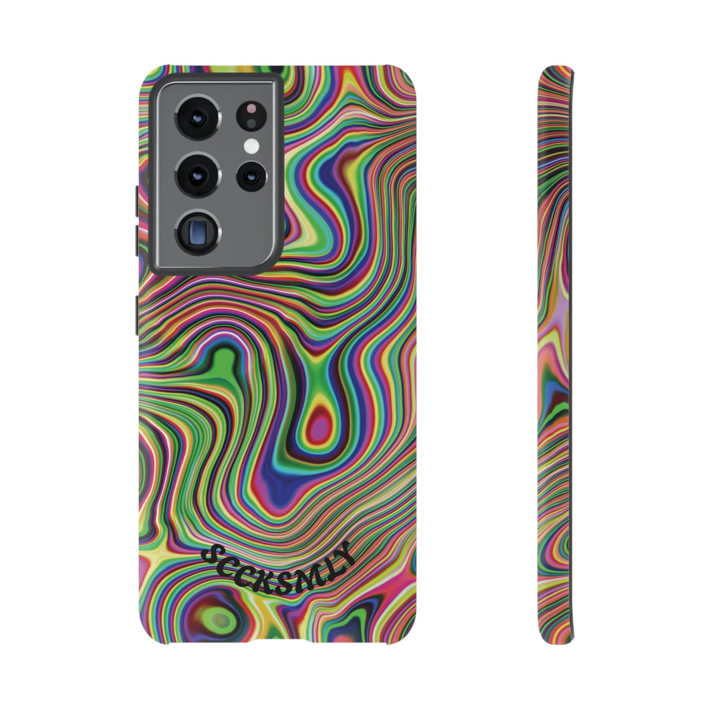Acid Swirl Phone Case for Samsung