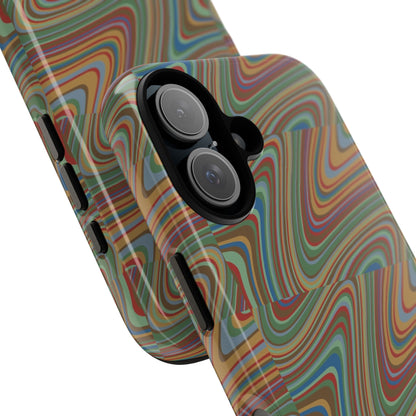 Earthly Waves Tough Phone Case for Apple