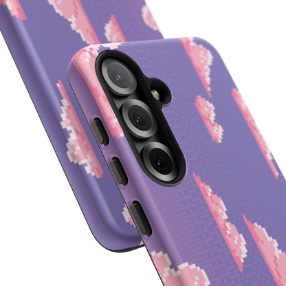 Purple Cotton Candy Sky Tough Phone Case for Samsung