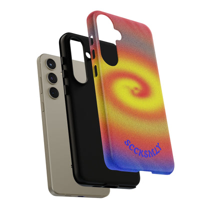 Toxic Spiral Tough Phone Case for Samsung