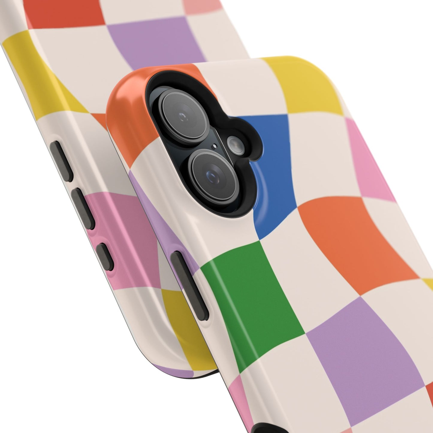 Checker Flicker Phone Case "IOS or Apple"