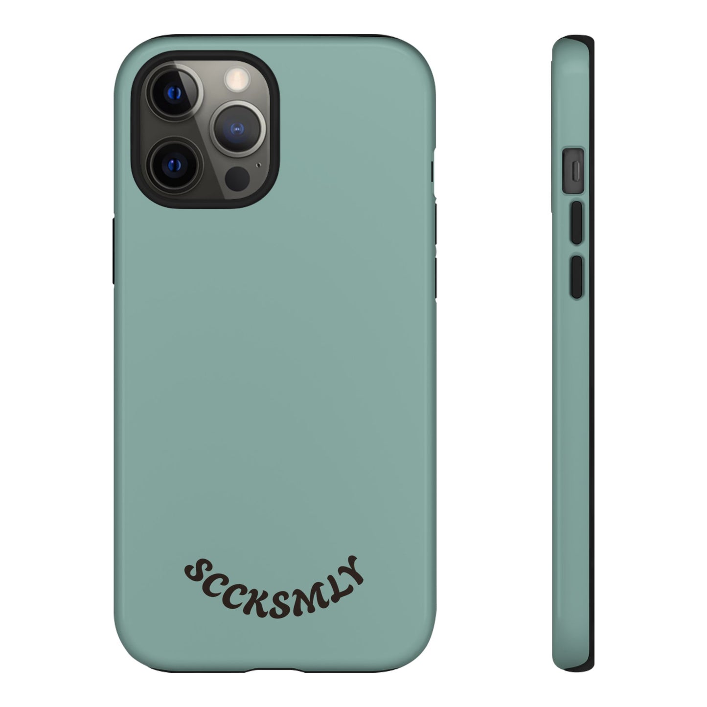 SOLID Fudge Mint Crunch Tough Phone Case for Apple