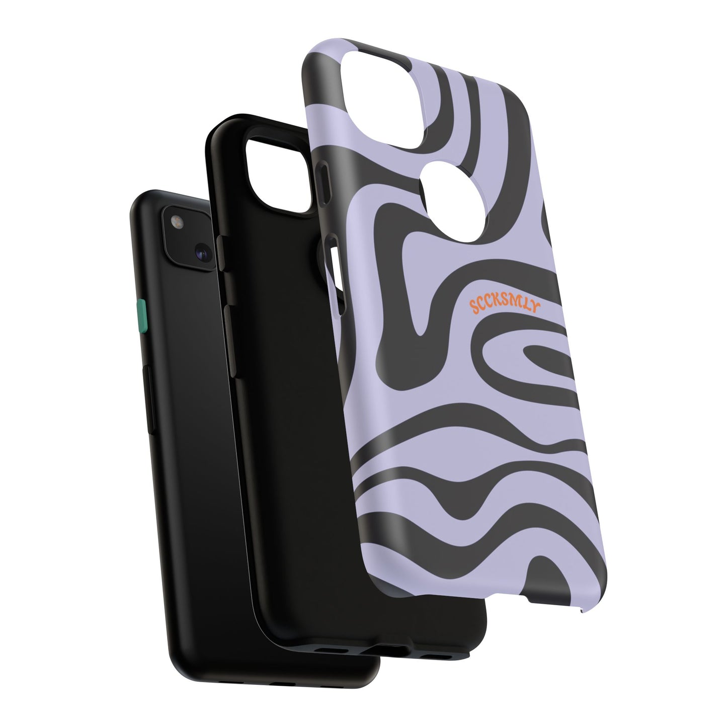 Purple Swirl Phone Case for Google Pixel