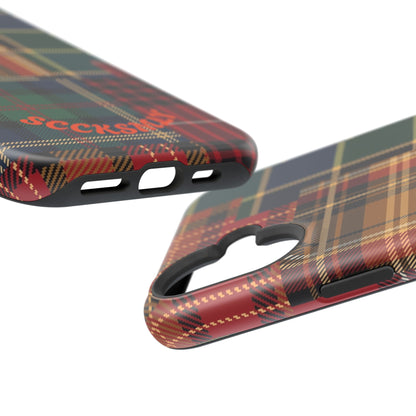 Heritage Hues Patchwork Tough Phone Case for Apple
