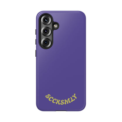 SOLID Dreamy Dusk Purple Tough Case for Samsung