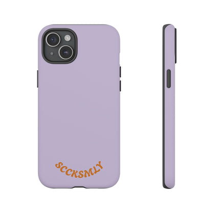 SOLID Lavender Mist Tough Case for Apple